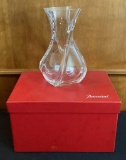 Baccarat Vase W/ Box - 8¼