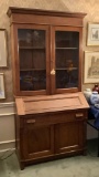 Nice Antique Walnut Eastlake Secretary/Bookcase - 39