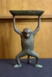 Cast Brass Monkey Business Card Holder - 7