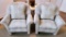 Pair Modern Custom Upholstered Arm Chairs - 34