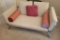 Contemporary Denmark Sofa & Pillows - Converts To Bed, 60
