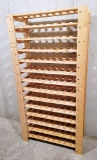 Wooden Wine Rack - Holds 126 Bottles, 35