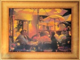 Carole Pigott Oil On Linen - Celebrations, Signed Lower Right, In Burnished