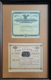 2 Stock Certificates - Saint Louis Fenton & Southwestern Railway Company, D