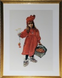 Print - Girl In Red, 19
