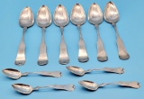 Estate Lot - Fine Coin Silver Spoons - 7.49 Ozt