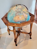 Rand McNally Lighted Floor World Globe - Geoscope, 1981, 36