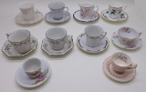 10 Misc. Cup & Saucer Sets