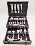 Gorham Sterling Service For 8 Flatware In Chest - Chantilly - Includes 8 Di