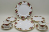 10 Pieces Royal Albert Old Country Roses China