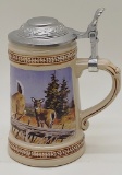 Vintage Stein W/ Box - Wildlife Series - White Tail Deer #290, 7½