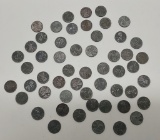 Lot Steel Wheat Pennies