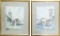 2 Roderic Montagu Prints - 1957, Golden Carriage & Carriage Of Love, Both I