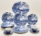 15 Pieces Blue & White Johnson Bros. Dinnerware - Cotswold Blue