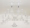 10 Glass & Crystal Candlesticks - Tallest Is 11