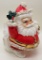 Very Cool Vintage Extra Large Hand Painted China Santa Planter - 14