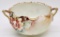 Very Fine Example Belleek Willets Hand Painted Bowl - 4½