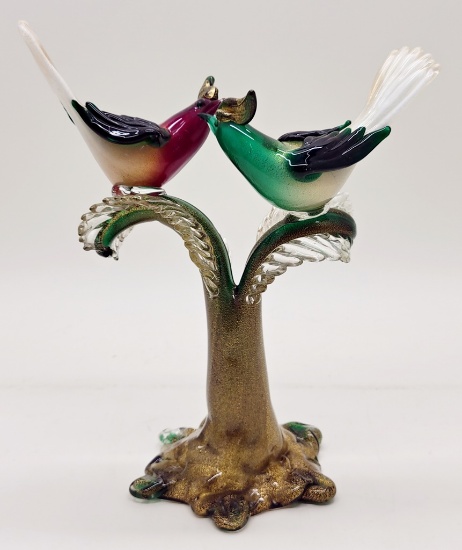 Very Nice Murano Glass Bird Figure - 11½"