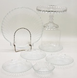 Nice Vintage Glass Plateau - 10½