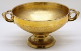 Rosenthal Heavy Gilt Painted Bowl W/ Handles - Selb Bavaria, 14