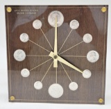 The Last Silver Coinage Collection Clock