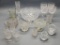 18 Pieces Misc. Vintage Patterned & Pressed Glassware