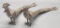 Pair Vintage Male & Female Cast Silverplated Pheasants - 17