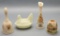 Fenton Hand Painted Satin Glass - Includes Hen On Nest, Fairy Lamp Globe, B