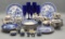 7 Cobalt Blue Flutes - 9
