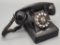 Old Bakelite Telephone W/ Rotary Dial