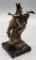 Nice Bronze & Marble Recast - 9¼
