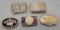 5 Vintage Belt Buckles