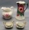 Large Hand Painted Pitcher - 10