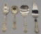 4 Pieces Reed & Barton Sterling - Francis I, (total 11.07 Ozt), Includes: 8