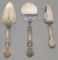 3 Pieces Reed & Barton Sterling - Francis I, (total 8.46 Ozt), Includes: 9