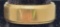 14kt Gold Men's Wedding Band - Maicek Gabel, Size 10, 9.6 G