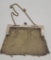 German Silver Chainmail Deco Style Handbag - 6