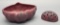 Van Briggle Tulip Bowl & Flower Frog - 8¼