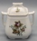 Large Meakin Ironstone Sugar Bowl W/ Lid - 6