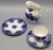 4 Pieces Old Flow Blue - Includes: 5½