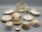 Estate Lot 18 Pieces Nippon China - Includes 4 Lidded Sugar Bowls,2 Dishes