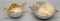 Hand Painted Nippon - Includes: Large Double-Handled Bowl, Medium Size Doub