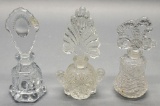 3 Perfume Bottles - Tallest Is 7¼