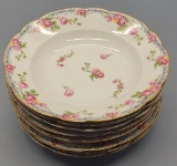 9 J. Pouyat Limoges France Large Soup Bowls - 9