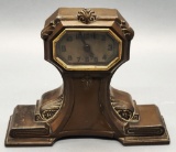 Bronze Art Nouveau Clock - 9¼