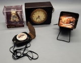 Vintage Bakelite 12X Slide Viewer;     Vintage Camera Light Meter;     GE B