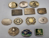 13 Vintage Belt Buckles