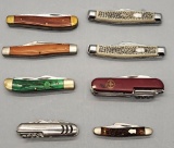 8 Vintage Pocket Knives