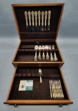 64-Piece Reed & Barton Sterling Flatware Set - Francis I, In Box, (total 95