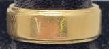 14kt Gold Men's Wedding Band - Maicek Gabel, Size 10, 9.6 G